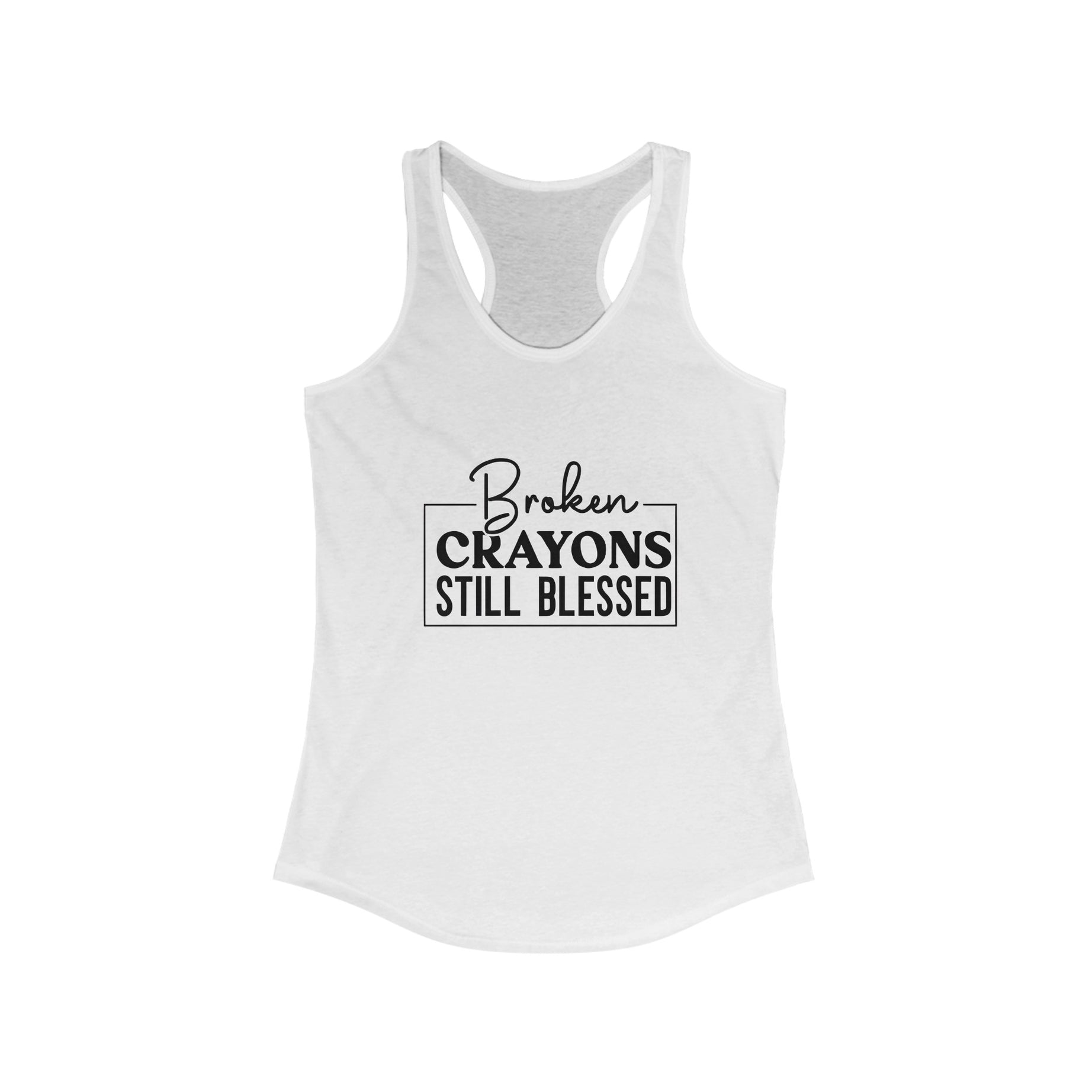 Broken Crayons Women's Ideal Racerback Tank