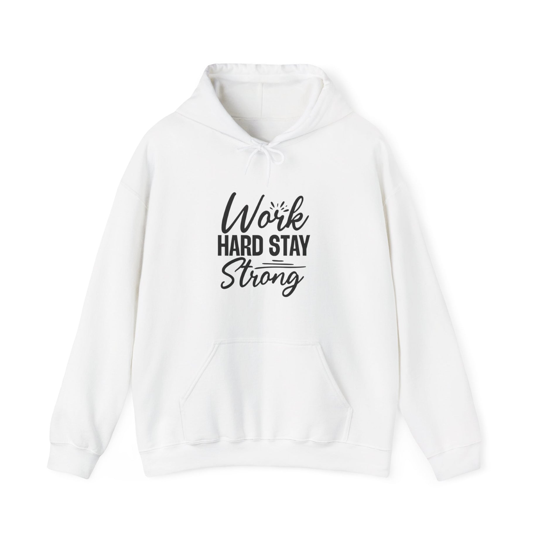 Work Hard Stay Strong Unisex Heavy Blend™ Hooded Sweatshirt